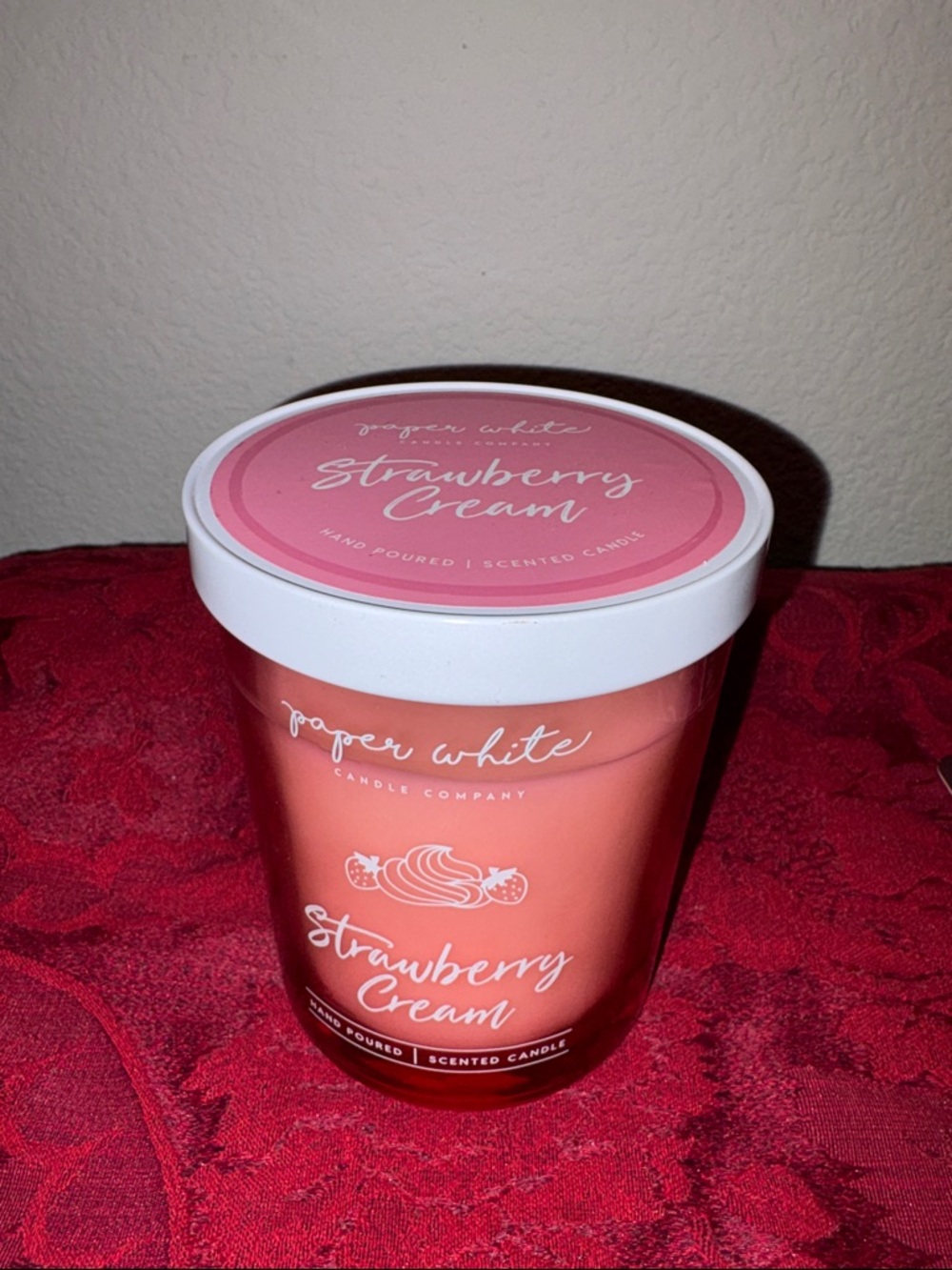 Strawberry Cream Candle